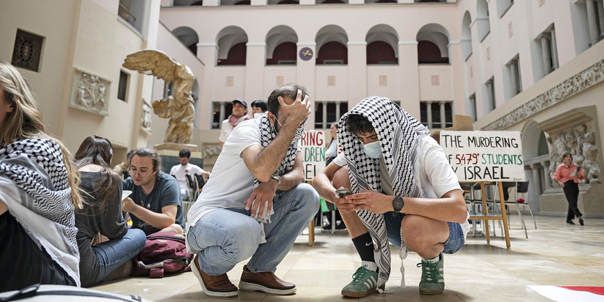 Proteste gegen Krieg in Gaza unerwünscht