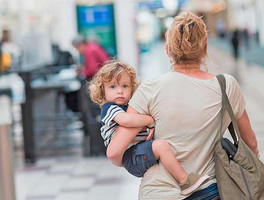 Heimlich mit dem Kind in die Schweiz 